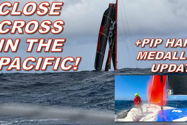Actualizare Vendée Globe de duminică dimineață - Cross Cross in the Pacific!