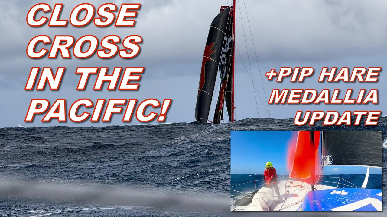 Actualizare Vendée Globe de duminică dimineață - Cross Cross in the Pacific!