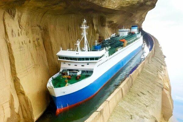 Cum a făcut China posibilă navigarea deasupra munților