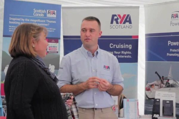 Royal Yachting Association la Kip Boat Show - octombrie 2012 - RYA Scotland