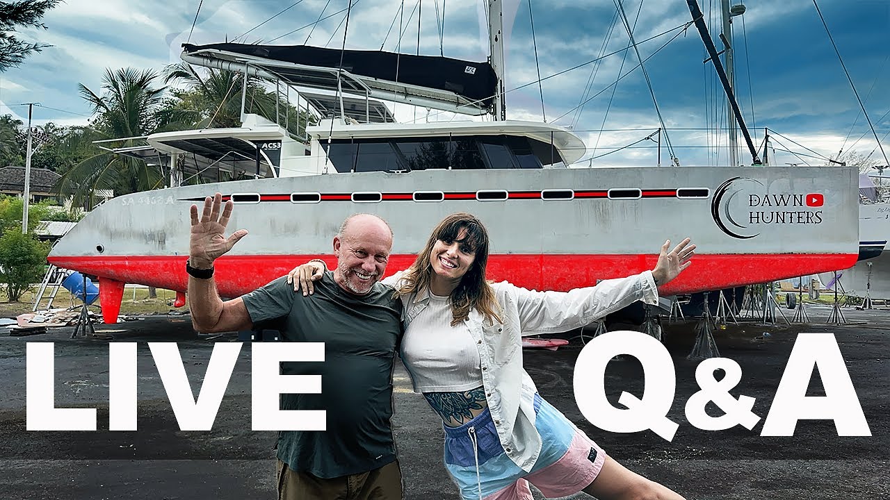 Catamaran din aluminiu Întrebări și răspunsuri LIVE