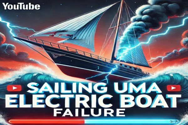 Sailing UMA cu velier electric FAILURE