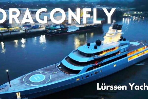 Dezvăluirea DRAGONFLY Superyacht-ul Lürssen al viitorului de 142 m!