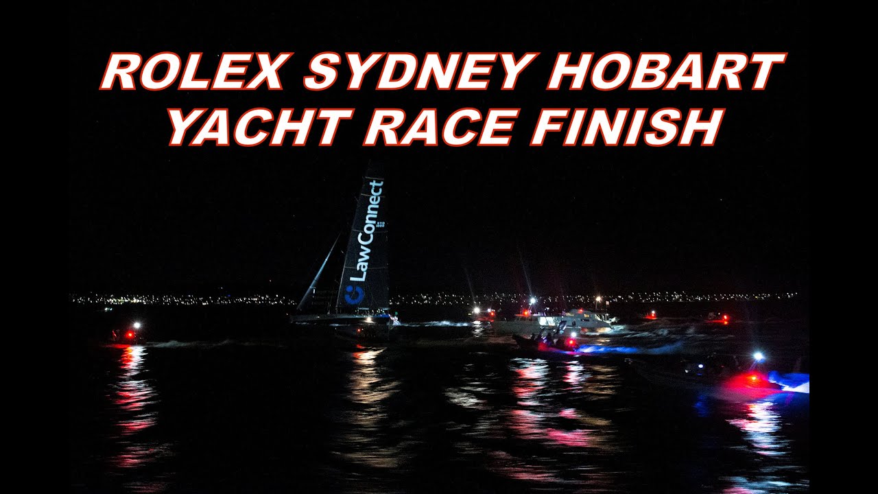 2024 Rolex Sydney Hobart Yacht Race Finish