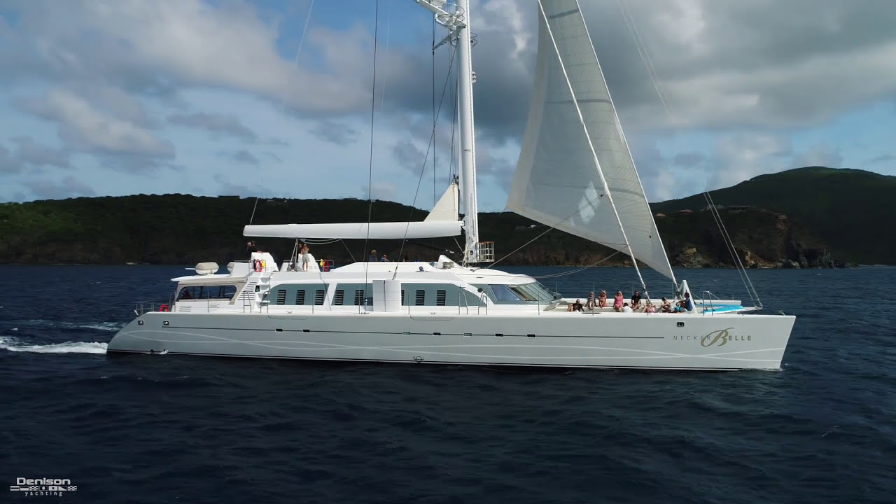 NECKER BELLE: 105' Catamaran Yacht Walkthrough