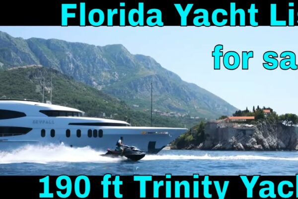 Iaht Trinity de 190 ft de vânzare în Florida