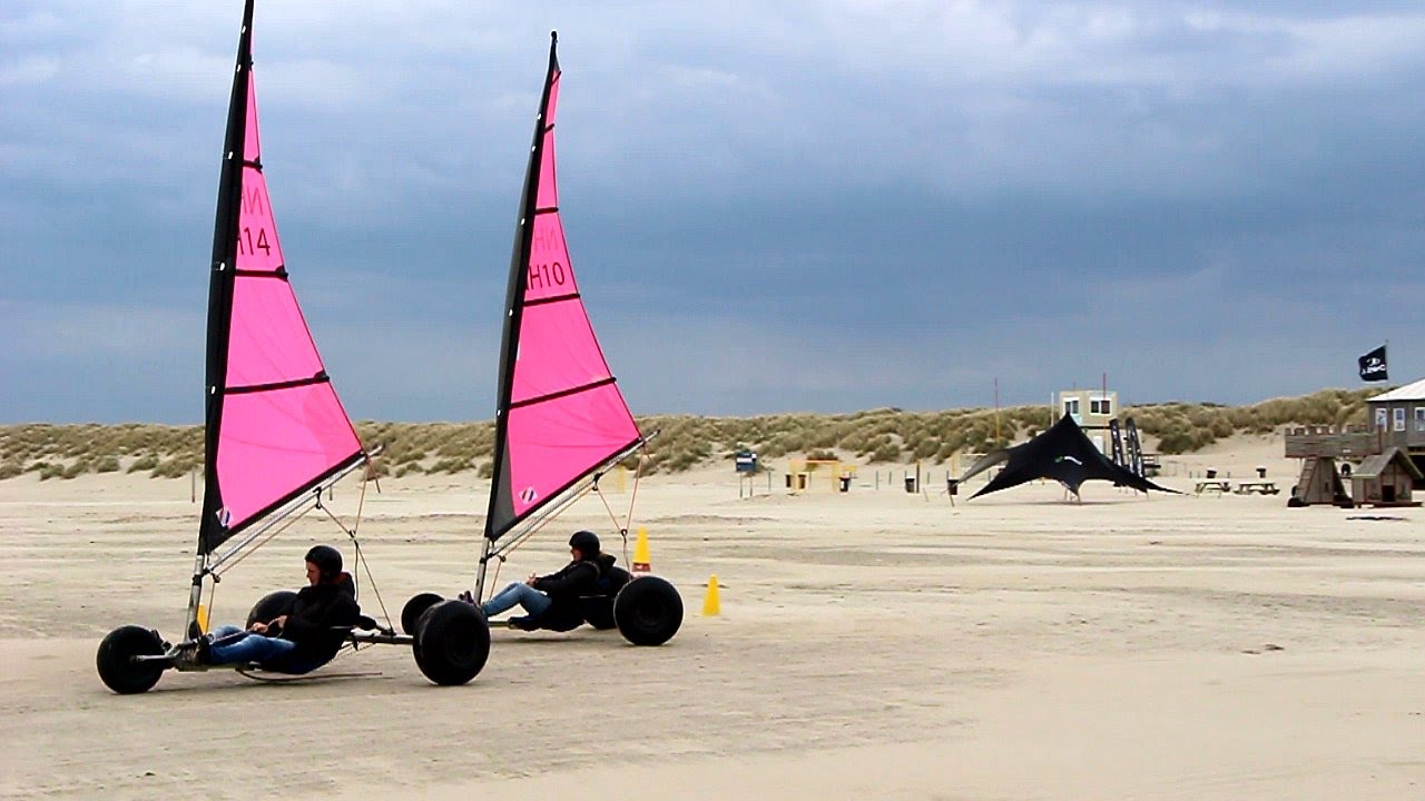 LAND SAILING IN HOLLAND - Blokarting