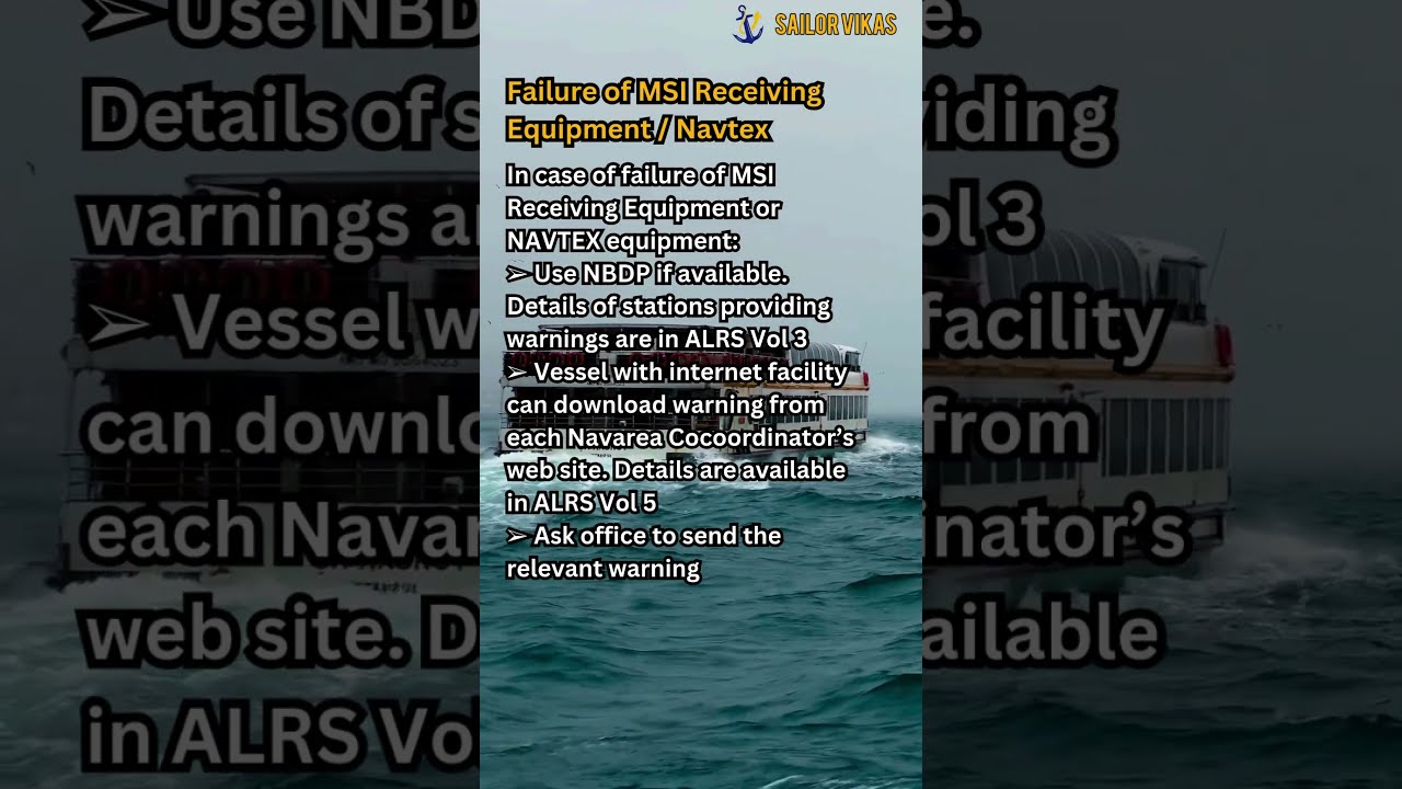 Depanarea defecțiunilor NAVTEX: asigurarea unor informații fiabile de siguranță maritimă #shorts #viralvideo