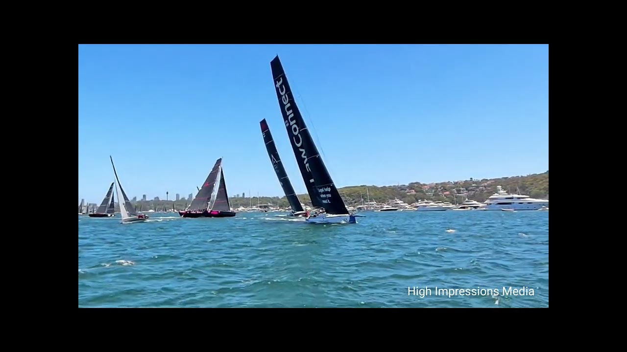 Law Connect și Commanche începe cursa de iahturi de la Sydney la Hobart din 2024.
