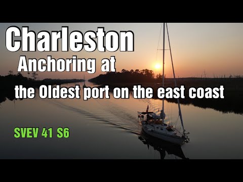 Fugând de un uragan. Navigare în Charleston SC. SVEV 41 S6
