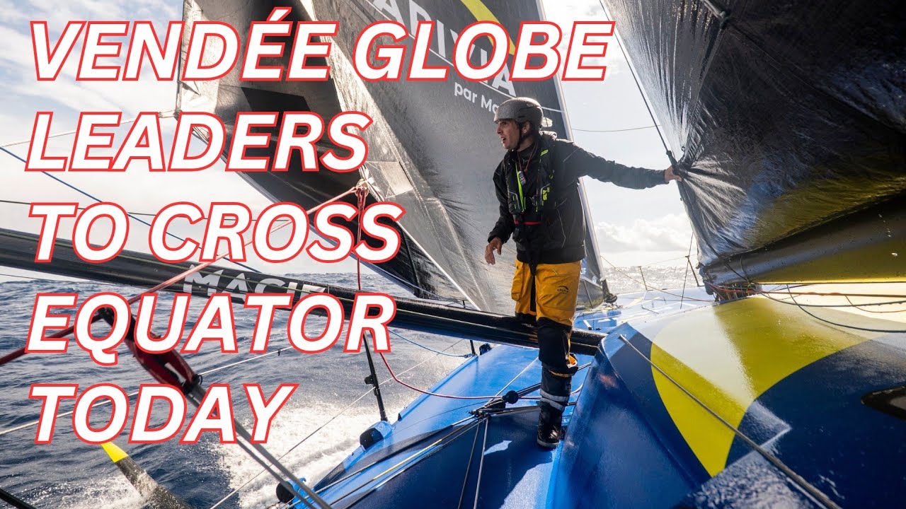 Actualizare Vendée Globe duminică, 5 ianuarie - Liderii se pregătesc să treacă astăzi Ecuatorul!