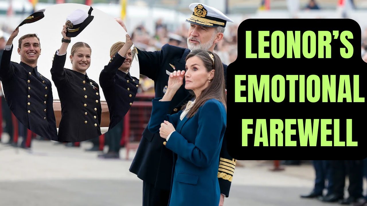 Un rămas bun din inimă: Leonor pleacă pentru călătoria ei pe navigație #LeonorSailing #RoyalFarewell #leonor