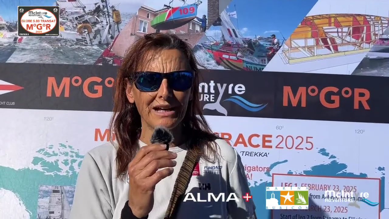 Glob 5.80 Transat 2024 - 25 Marina Rubicón Conferință de presă înainte de plecarea spre Antigua