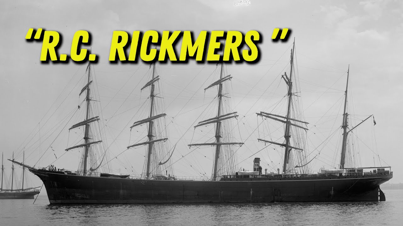 SV "RC Rickmers". Cea mai mare navă cu vele din lume din 1907 până în 1911.