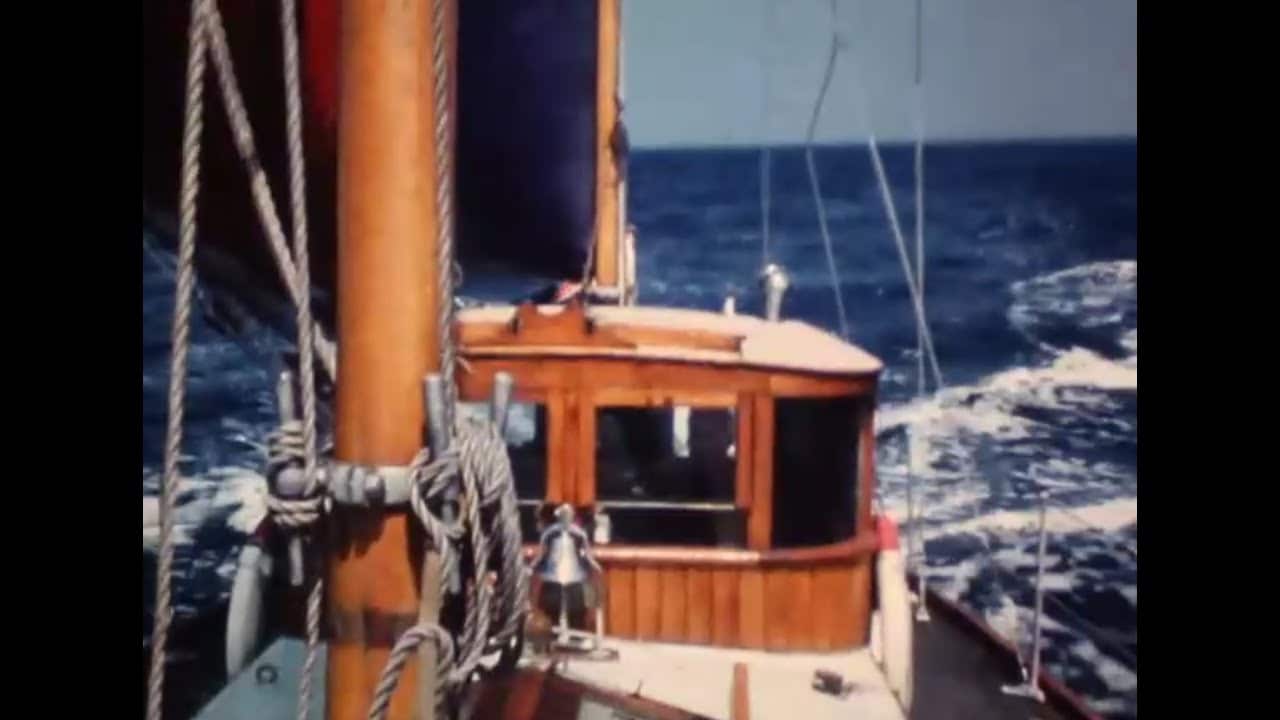 Un tur al coastei de sud pe barca cu motor Slainte Mathe, barca, Bermuda Ketch, 1966, F686 a