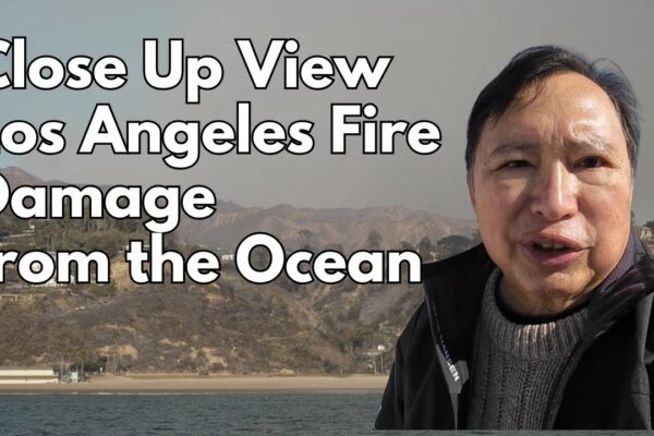 Navigarea în foc în Pacific Palisades - Los Angeles