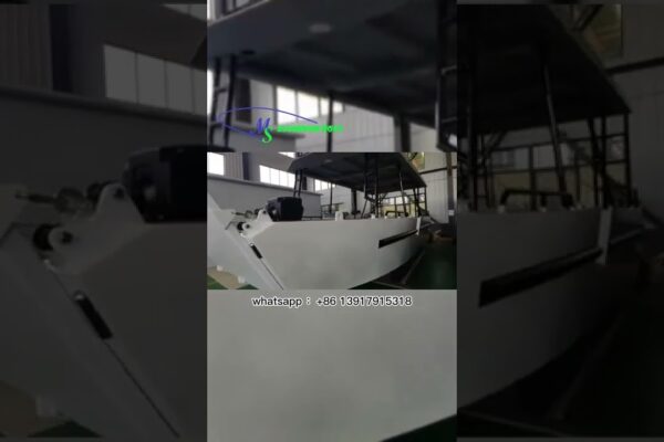 Yacht de aterizare de lux din aliaj de aluminiu de 8m fabricat în China, potrivit pentru locuri pitorești. | MS Constructii navale