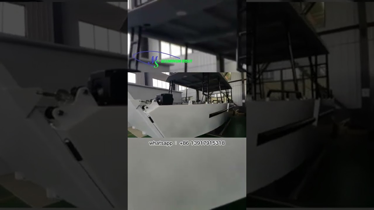 Yacht de aterizare de lux din aliaj de aluminiu de 8m fabricat în China, potrivit pentru locuri pitorești. | MS Constructii navale