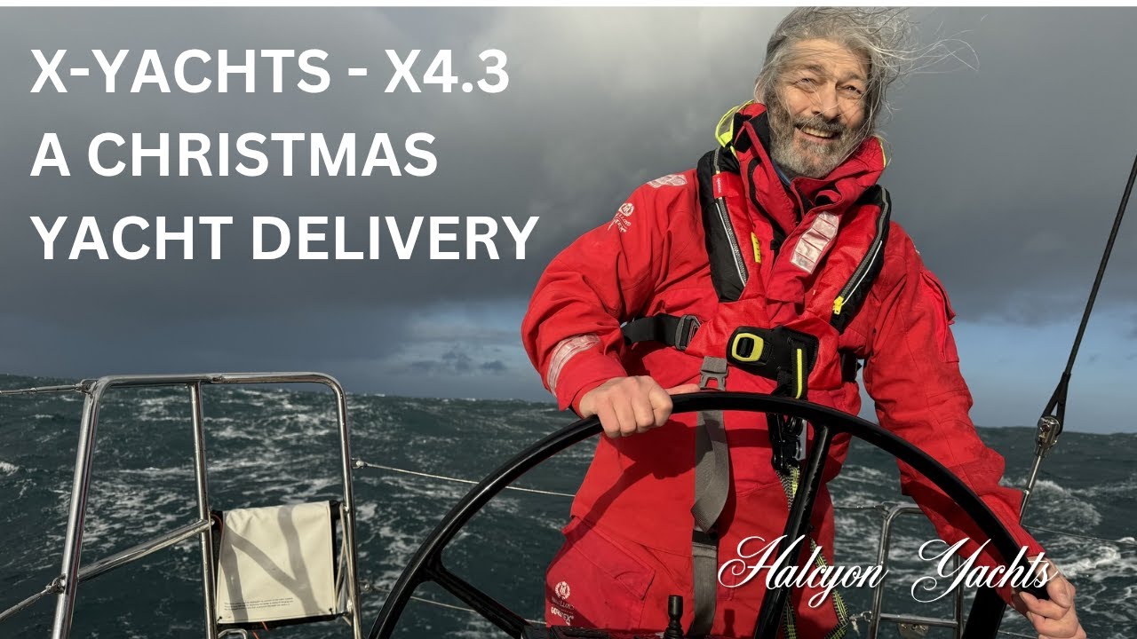 X-Yachts X 4.3 - O livrare de iaht de Crăciun de la Kinsale la Guernsey și înapoi. Iaht de curse fabulos!