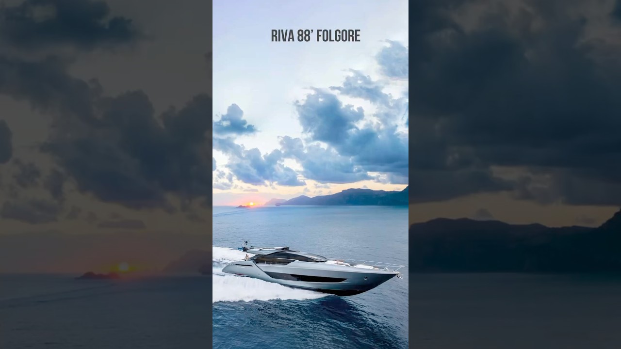 Riva 88' Folgore #dreamyacht #luxuryyachtlife #yacht #yachts #yachtlife #luxuryyachting