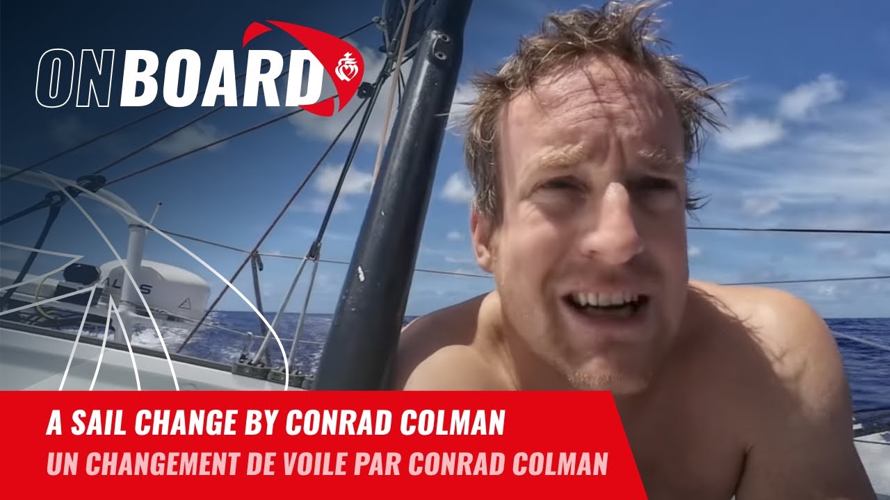 O schimbare de vele de Conrad Colman | Vendée Globe 2024