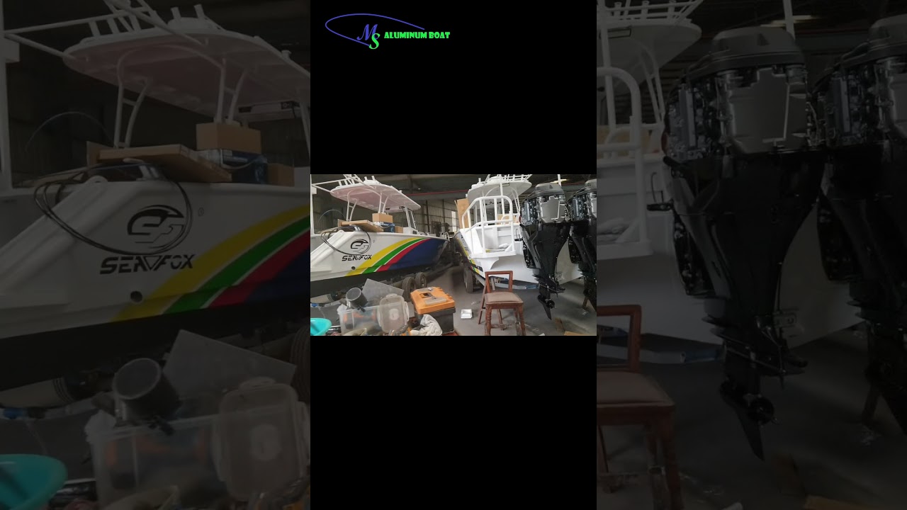 Barcă de mare viteză din aluminiu | MS Constructii navale