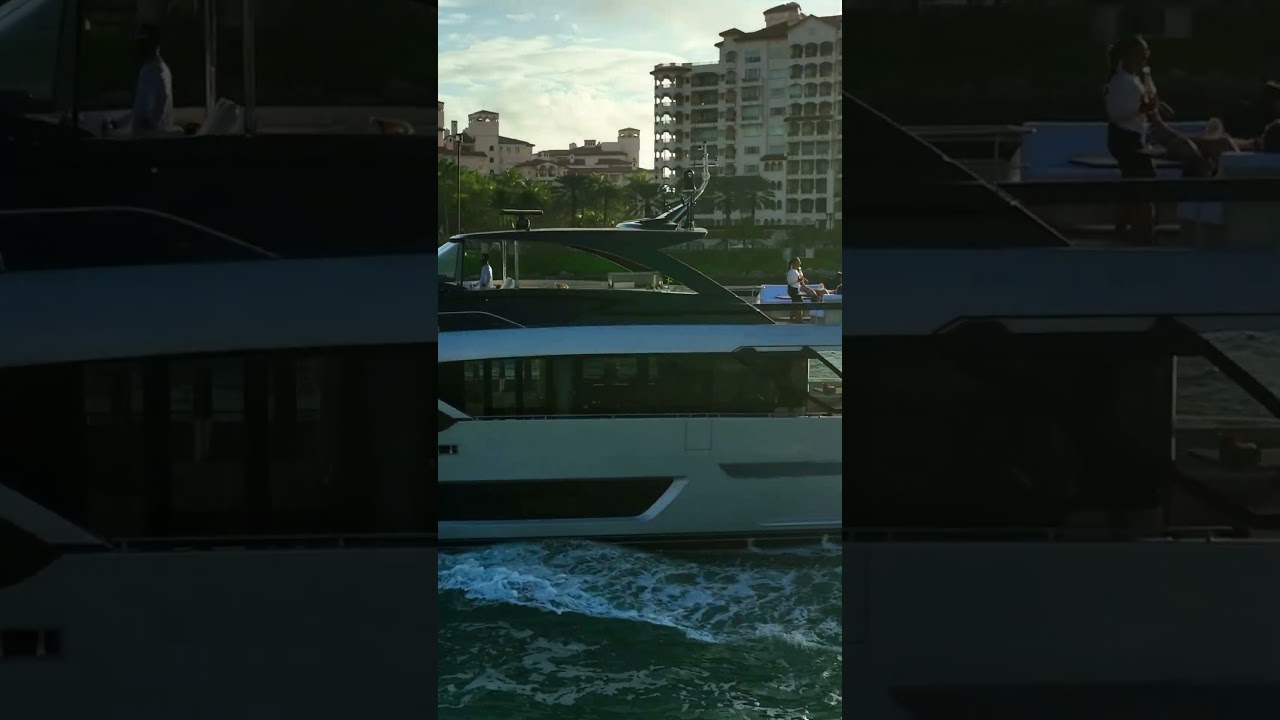Argo 90 este frumos! Trăind stilul de viață al yachtingului!