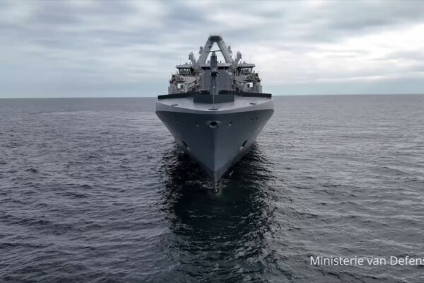 Noua navă olandeză de sprijin pentru luptă (CSS) HNLMS Den Helder