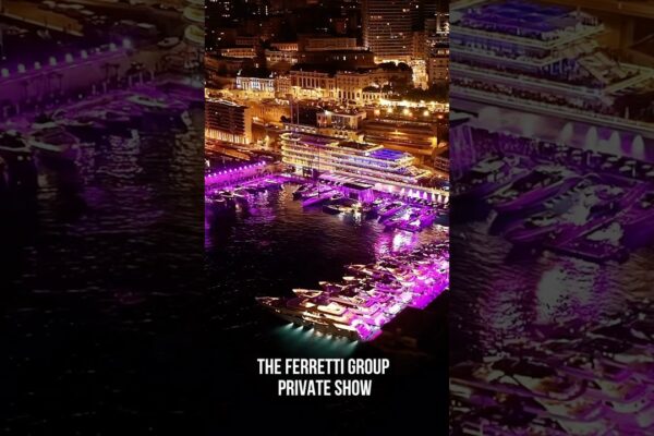 Show-ul privat al grupului Ferretti #yachtlife #dreamyacht #yachting
