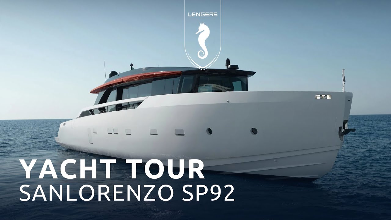 Descoperiți Sanlorenzo SP92 la Boot Düsseldorf 2025 | Yachts Lengers