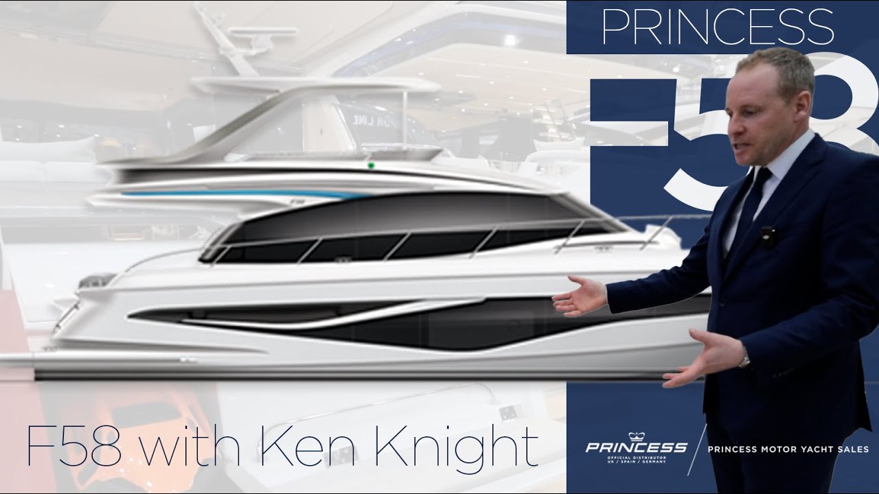 Prințesa F58 Premiera mondială | Ken Knight introduce acest nou model uimitor la Boot Dusseldorf 2025