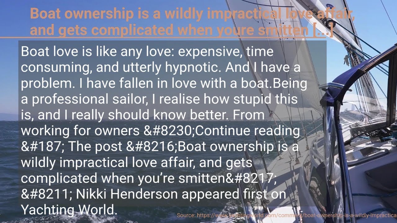 Yachting World (miercuri, 22 ianuarie 2025 06:54)