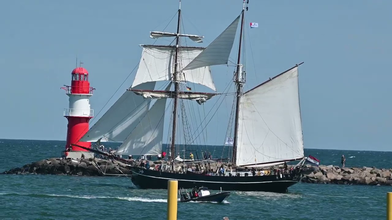 Hanse Sail 2024 - Rostock to Warnemünde