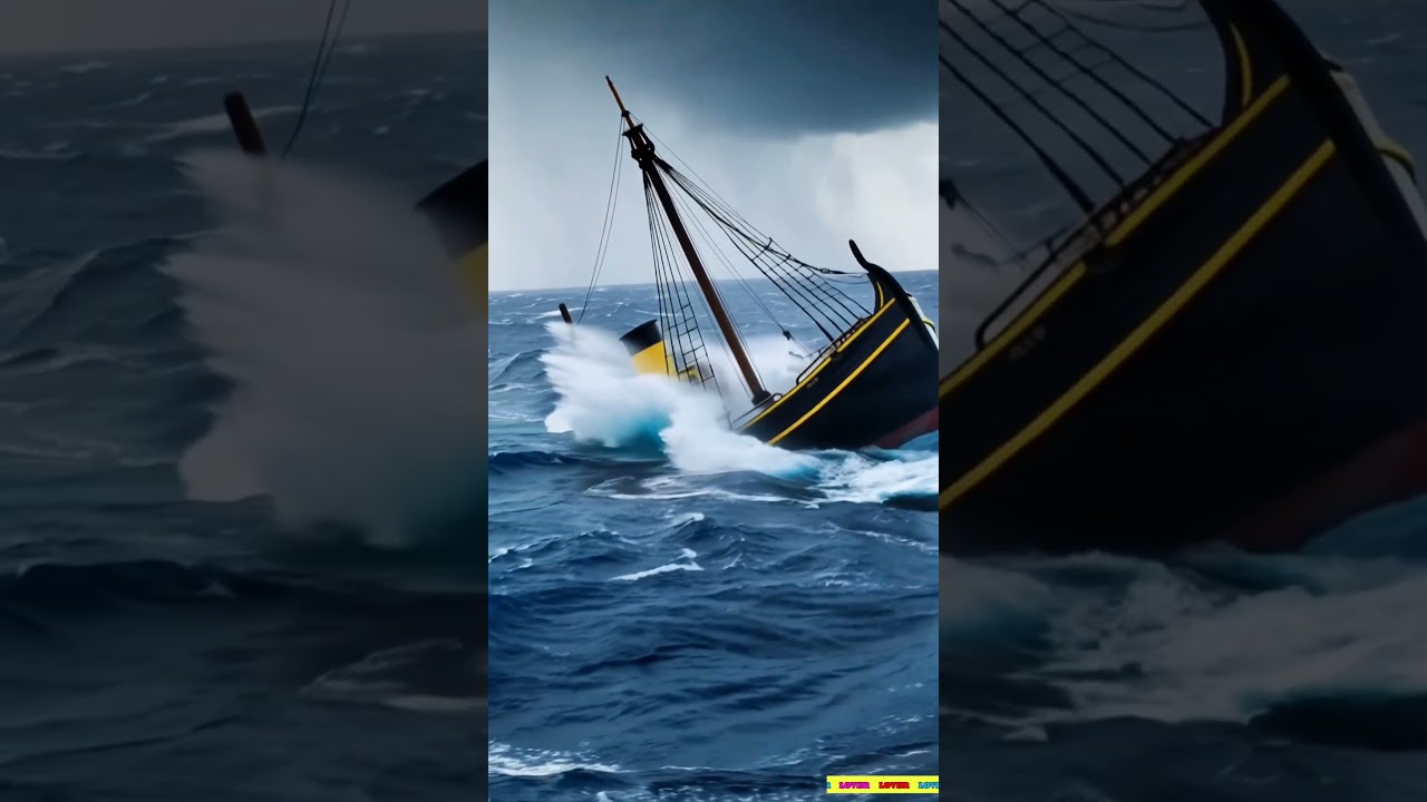 Navigare furtunoasă, inspirată de Titanic