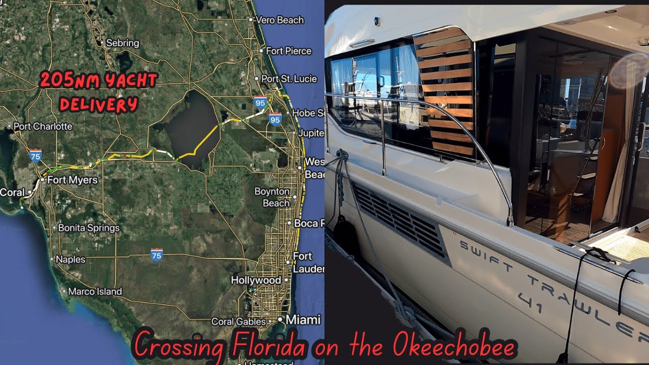 Navigarea faimoasă a căilor navigabile Okeechobee din Florida {205NM Yacht Livrare}
