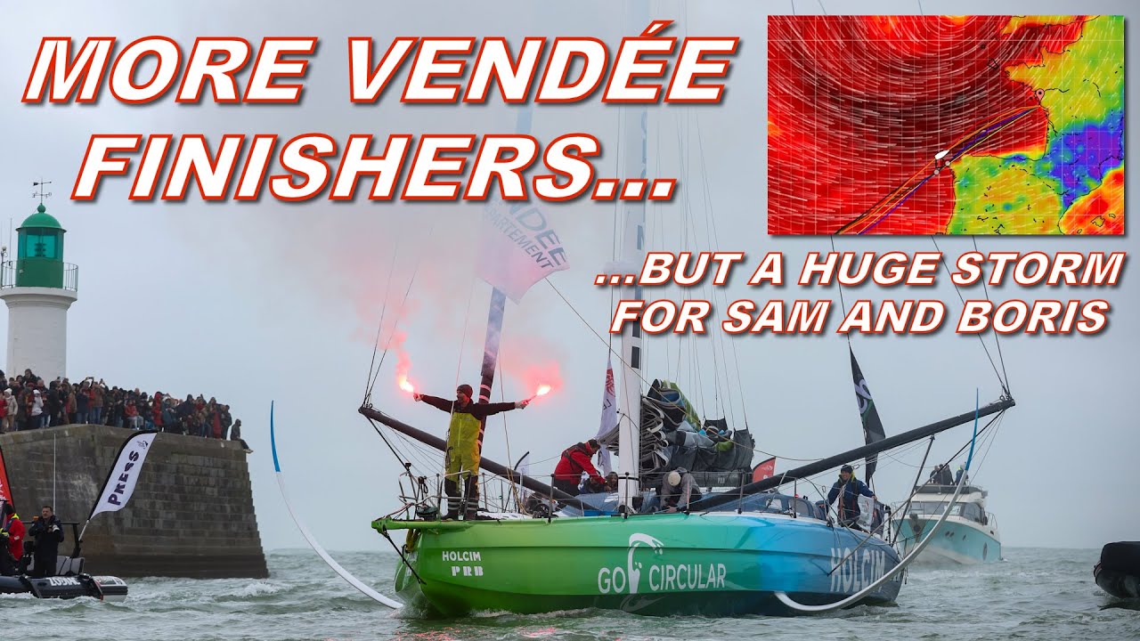 Vendée Globe duminică 26 ianuarie Actualizare - mai mulți finisatori, dar o furtună imensă pentru Sam și Boris