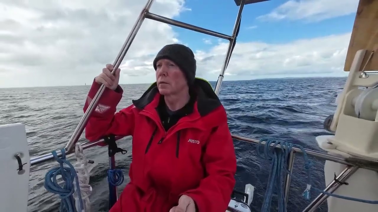 S4E26 Navigare de la Kinsale la Cork Irlanda în casa mea de 21ft Junk Rigged Barcă cu pânze
