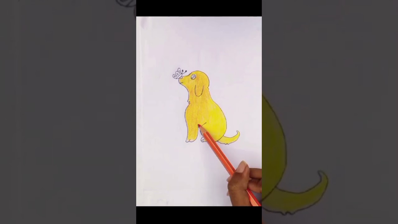 Câine #shorts #youtubeshorts #ytshorts #viralshorts #viralvideo #trending #painting #tiktok #cartoon