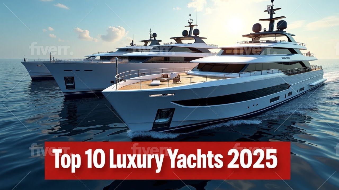 Top 10 iahturi de lux pe care trebuie să le vedeți în 2025