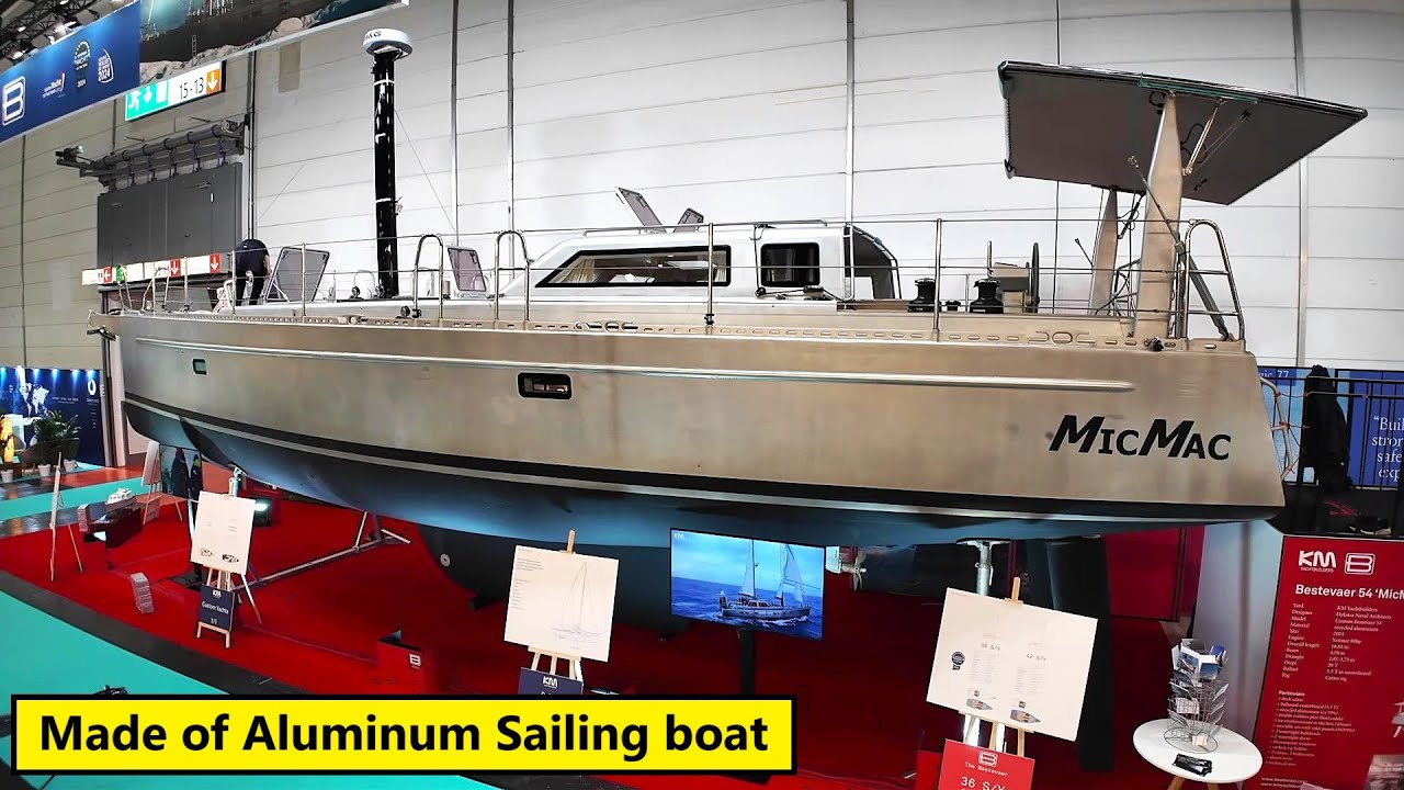 17 metri făcuți din barca de navigare din aluminiu 2025 Begevaer 54 Micmac