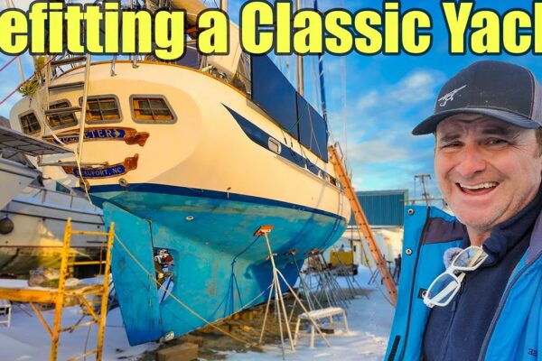 Restaurarea unei barcă cu pânze CT-56 din 1989 la gloria sa anterioară