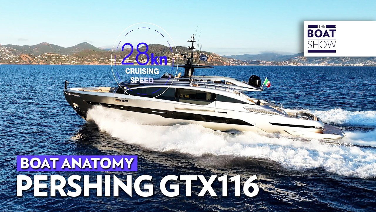 Pershing GTX 116 - Anatomia bărcii - The Boat Show