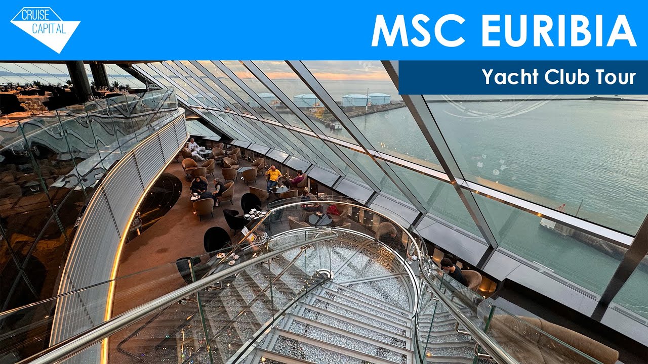 MSC Euribia Yacht Club Tour (+ Suite Balcon Deluxe & Food Repere)