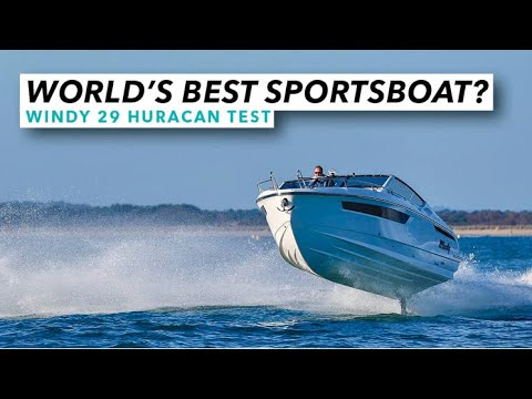 Barca mică cu atitudine mare | Windy 29 Trial Huracan Sea | Barca cu motor și yachting