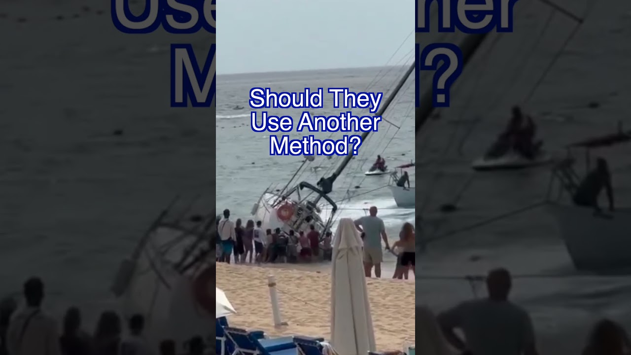 Acest echipaj îi are pe toți să se elibereze! #BOATFAILS #BOATING #SAILING #SHORTS