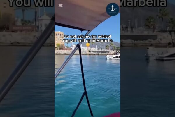 Dacă ne cereți sfaturi, veți ajunge pe apă 😉tag pe cineva care trebuie să vă alăture în Marbella!