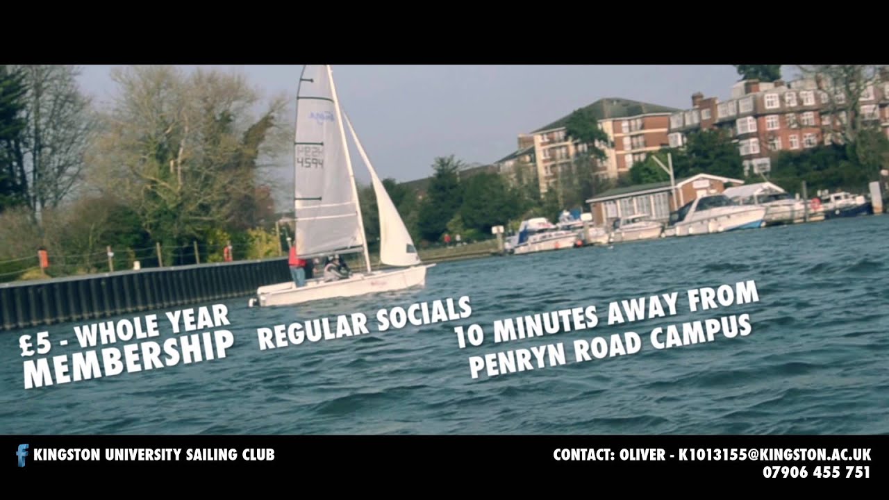 Video promoțional pentru Kingston University Sailing Club