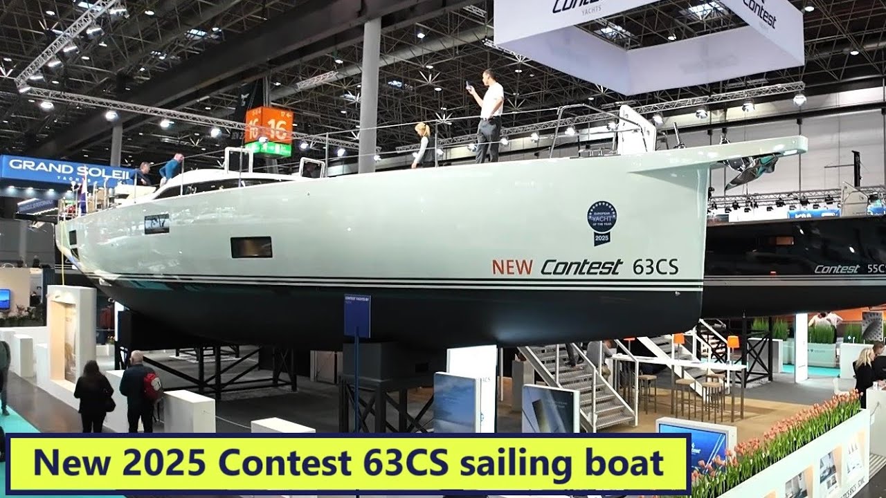 Concurs 63cs Noua barcă de navigație 2025 la cizme Dusseldorf