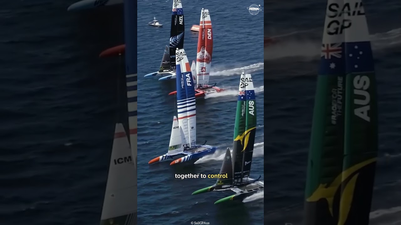 Sailgp F50 Catamarani: bărcile care zboară pe apă!
