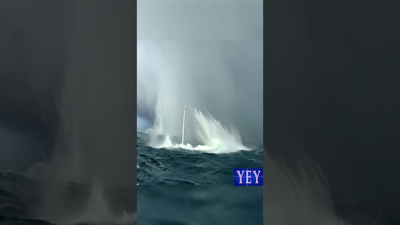 Chiuvete de iahturi din cauza impactului valului uriaș #OceanLife #yesepys #superyacht